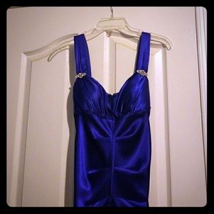 Royal Blue Mermaid Prom